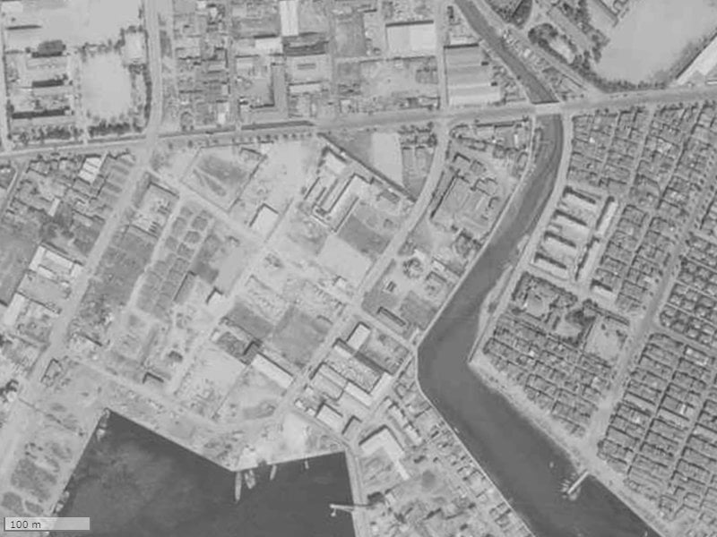 【1961～1969年度撮影】昔のエムディア鹿児島南の場所・周辺環境