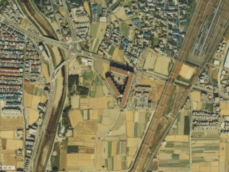 【1979～1983年度撮影】昔のイトーピア向日マンションの場所・周辺環境