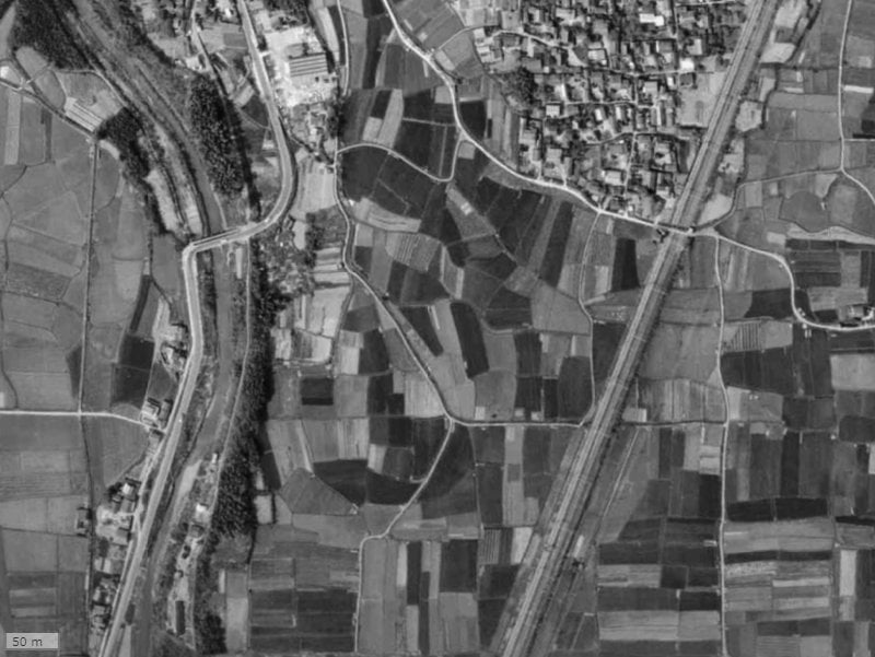 【1961～1969年度撮影】昔のイトーピア向日マンションの場所・周辺環境