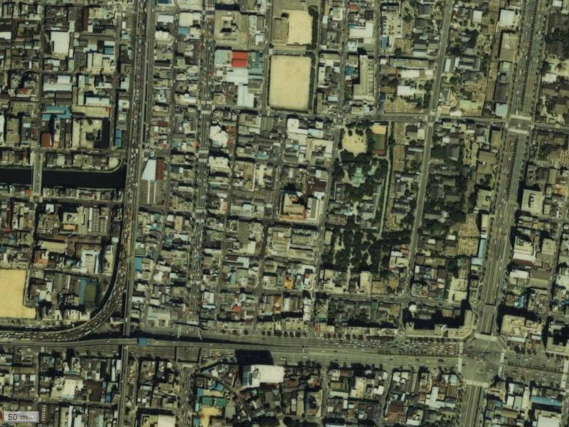 【1979~1983年度撮影】昔のプレサンスロジェ高津公園の場所・周辺環境