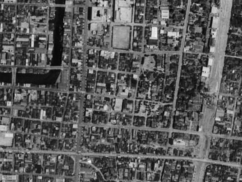 【1961~1969年度撮影】昔のプレサンスロジェ高津公園の場所・周辺環境