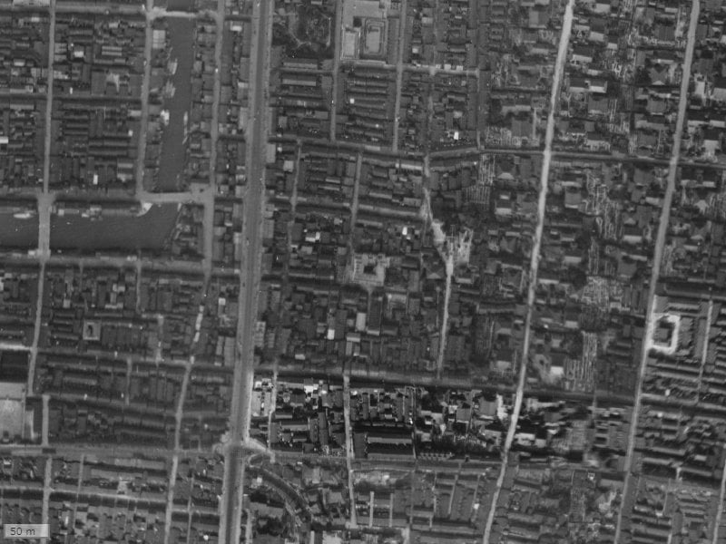 【1936~1942年度撮影】昔のプレサンスロジェ高津公園の場所・周辺環境