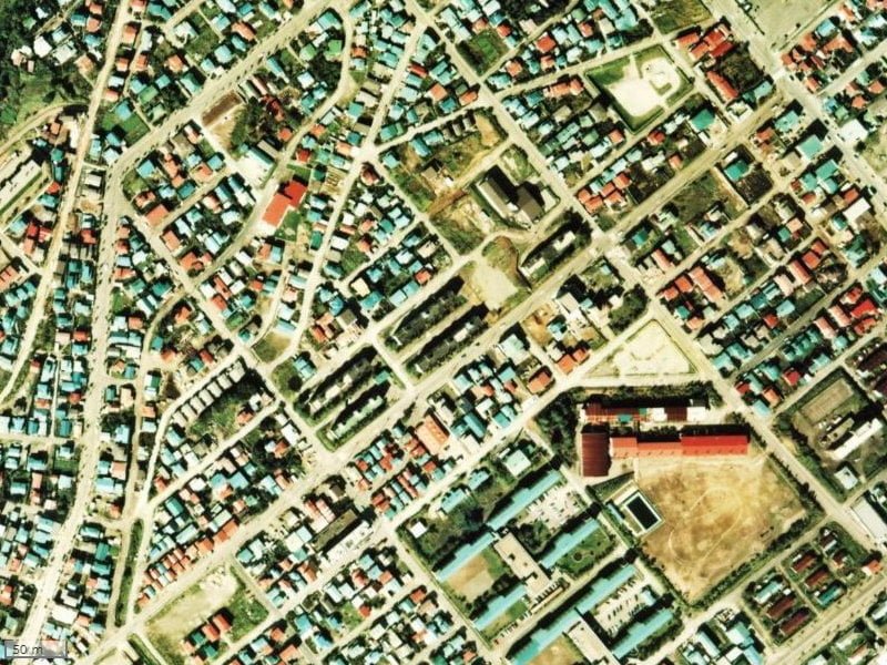 【1974～1978年度撮影】昔の高砂ハイツの場所・周辺環境