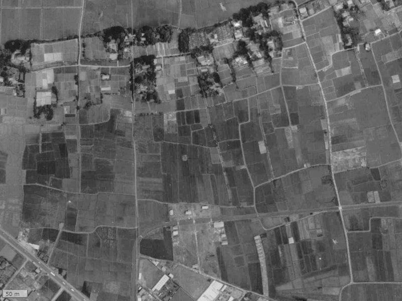 【1961~1969年度撮影】昔の浦和南パークホームズの場所・周辺環境