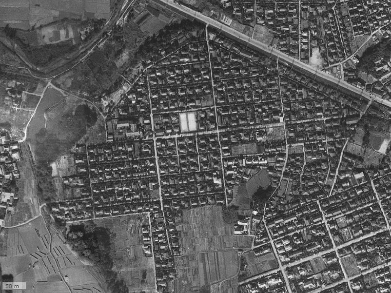 【1936～1942年度撮影】昔のプラネスーペリア豊中の場所・周辺環境