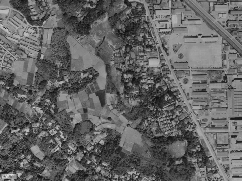 【1961～1969年度撮影】昔のパレステージ溝の口の場所・周辺環境