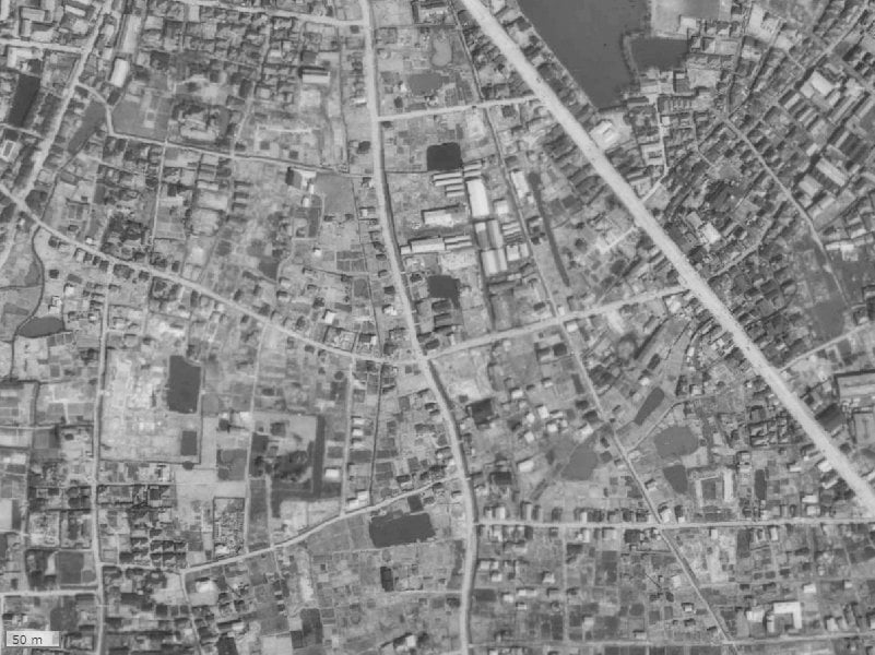 【1945～1950年度撮影】昔のユニオンパレス梅島の場所・周辺環境