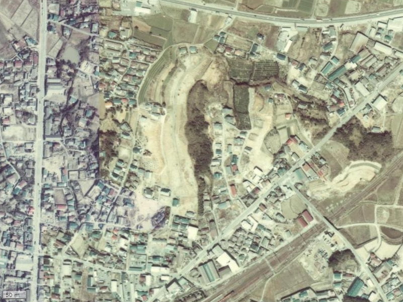 【1974～1978年度撮影】昔のモントーレ福間シティの場所・周辺環境