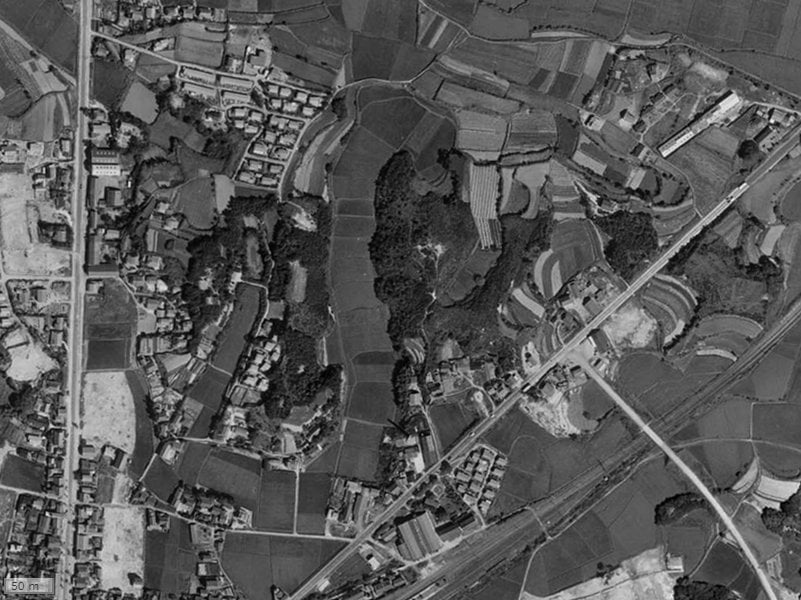 【1961～1969年度撮影】昔のモントーレ福間シティの場所・周辺環境