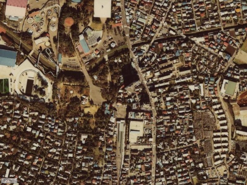 【1979~1983年度撮影】昔のキャッスルマンション豊島園の場所・周辺環境