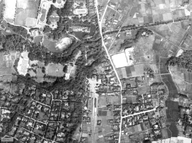 【1945～1950年度撮影】昔のキャッスルマンション豊島園の場所・周辺環境