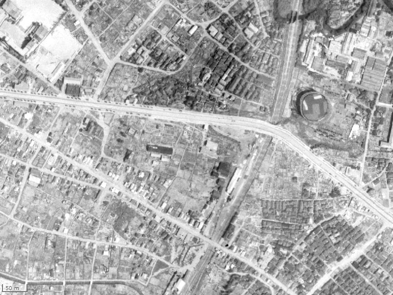 【1945～1950年度撮影】昔のロワール板橋の場所・周辺環境