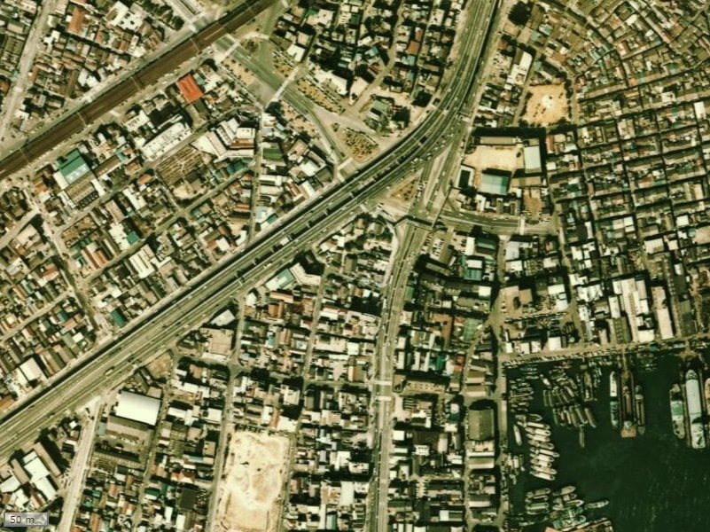 【1974～1978年度撮影】昔のワコーレペイサージュ神戸の場所・周辺環境