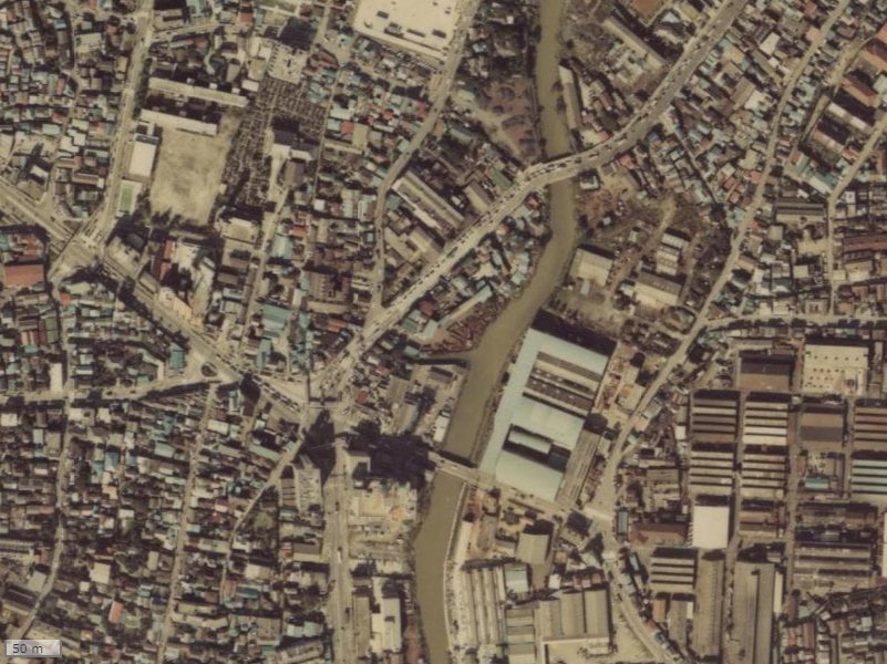 【1979~1983年度撮影】昔のブランズ川口本町の場所・周辺環境