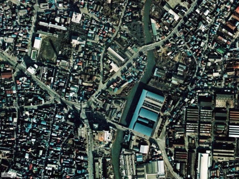 【1974~1978年度撮影】昔のブランズ川口本町の場所・周辺環境