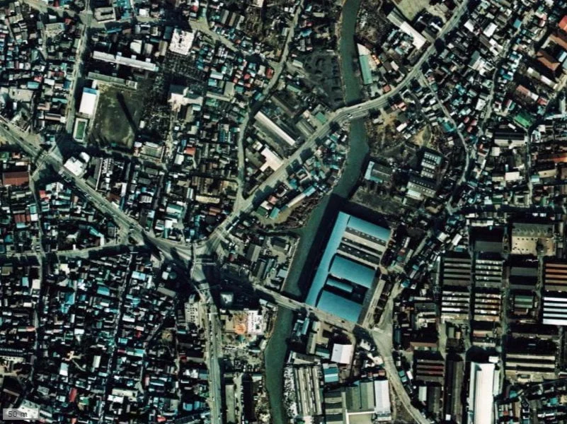 【1974～1978年度撮影】昔のブランズ川口本町の場所・周辺環境