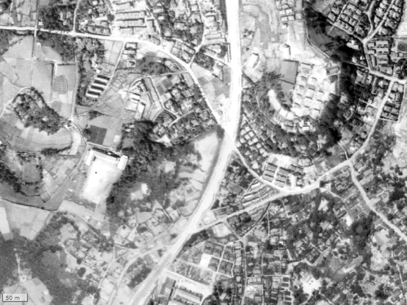 【1945～1950年度撮影】昔の藤和シティコープ東寺尾の場所・周辺環境