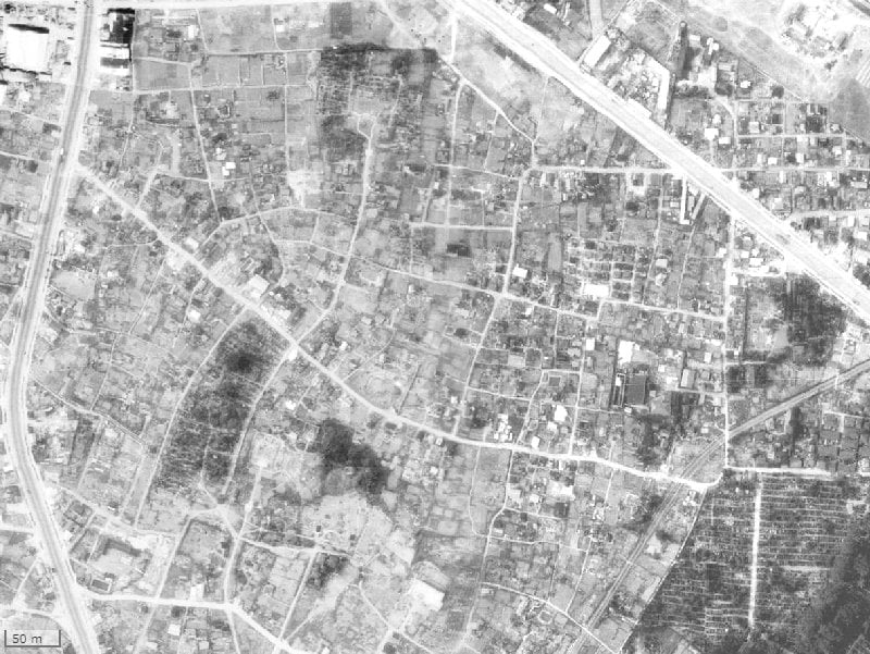 【1945～1950年度撮影】昔のリビオレゾン南池袋の場所・周辺環境