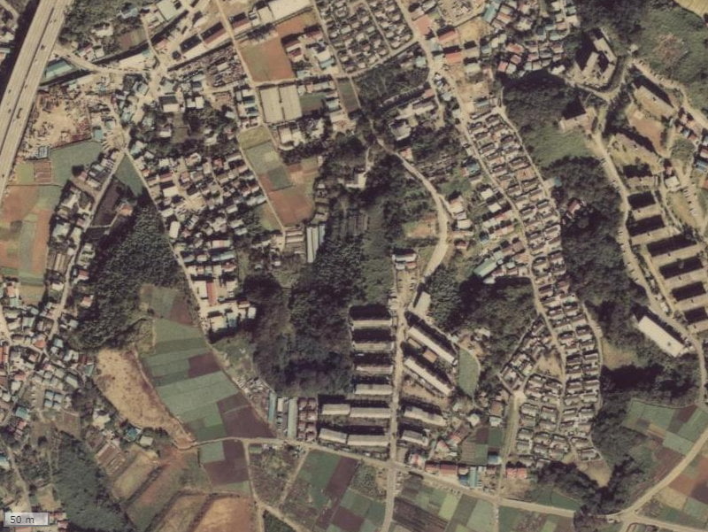 【1979～1983年度撮影】昔の久末アーバンコンフォートの場所・周辺環境