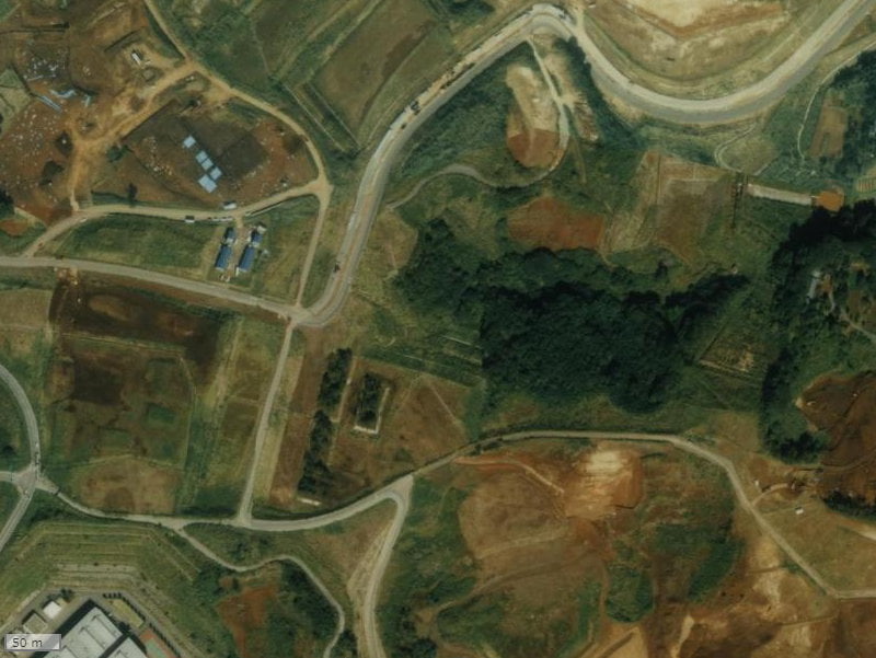 【1987~1990年度撮影】昔の若葉台ワーズワースの丘の場所・周辺環境