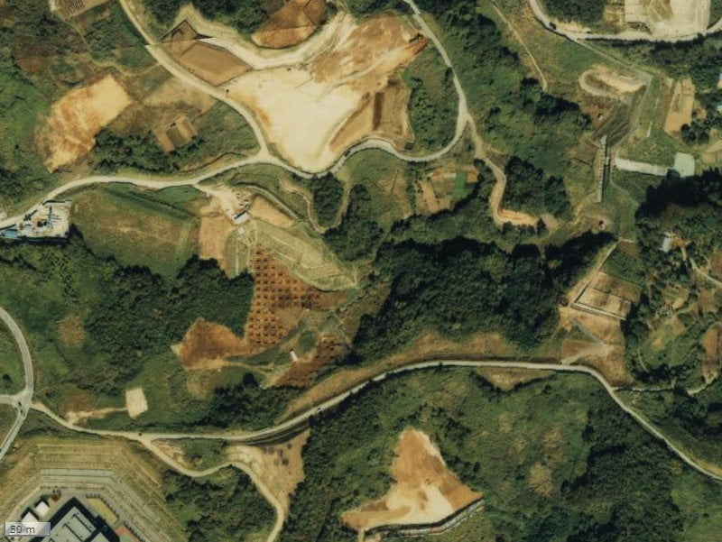 【1984~1986年度撮影】昔の若葉台ワーズワースの丘の場所・周辺環境