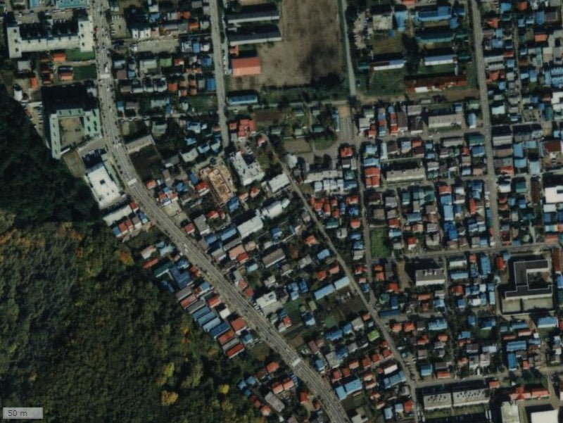 【1984～1986年度撮影】昔のライオンズマンション藻岩の場所・周辺環境