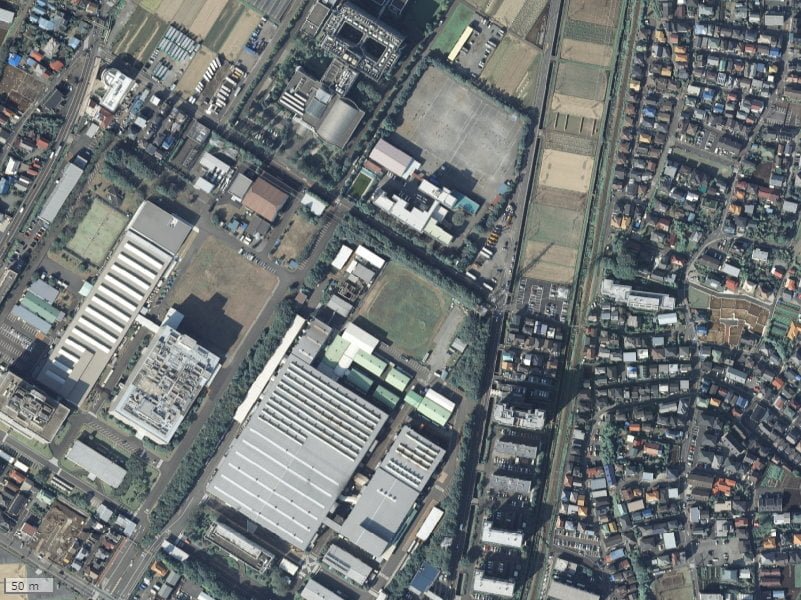 【2007年度撮影】昔の海老名ザ・レジデンスの場所・周辺環境