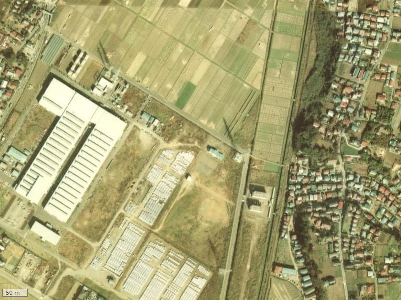 【1974～1978年度撮影】昔の海老名ザ・レジデンスの場所・周辺環境