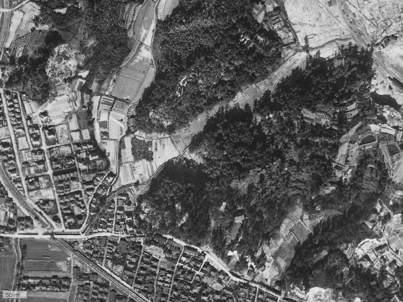 【1936～1942年度撮影】昔の豊津パークハイツの場所・周辺環境