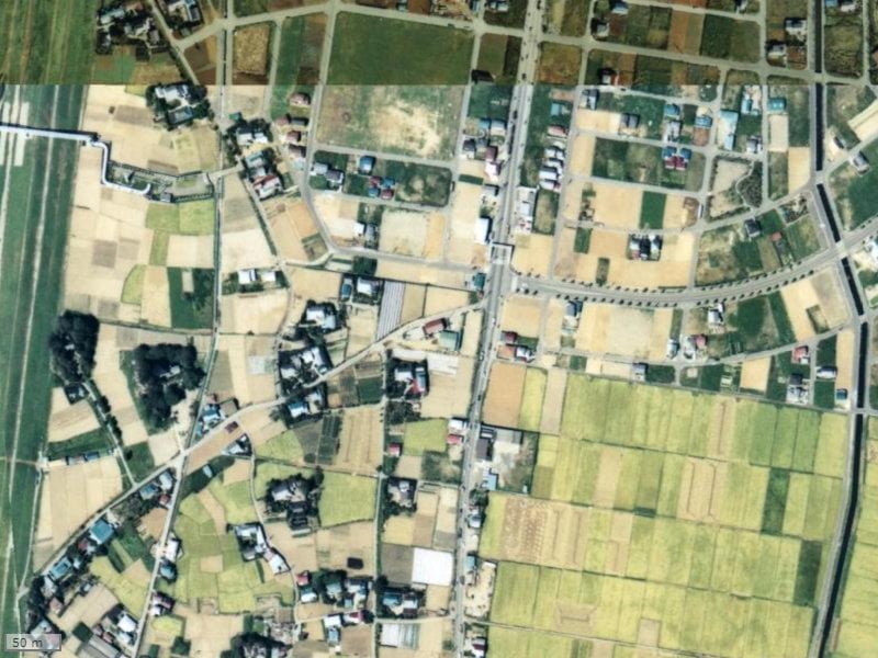 【1979～1983年度撮影】昔のデュオヒルズ南流山の場所・周辺環境