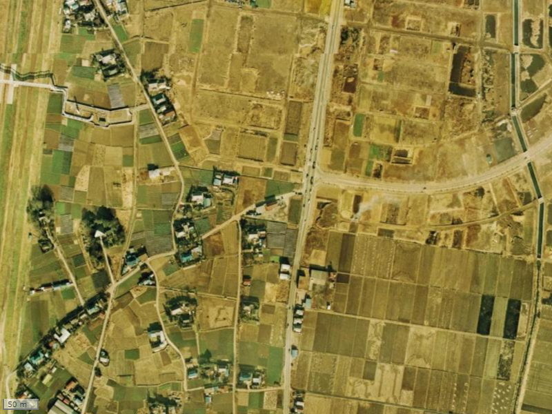 【1974～1978年度撮影】昔のデュオヒルズ南流山の場所・周辺環境