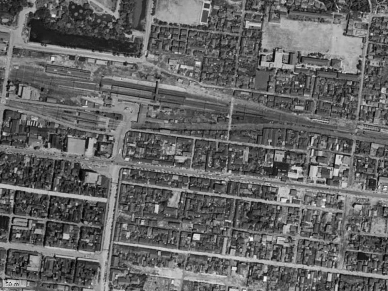 【1961～1969年度撮影】昔のアスピア明石の場所・周辺環境