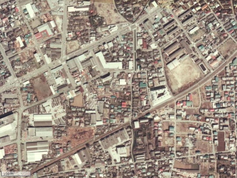 【1974～1978年度撮影】昔のフローレンス九品寺グランドアークの場所・周辺環境