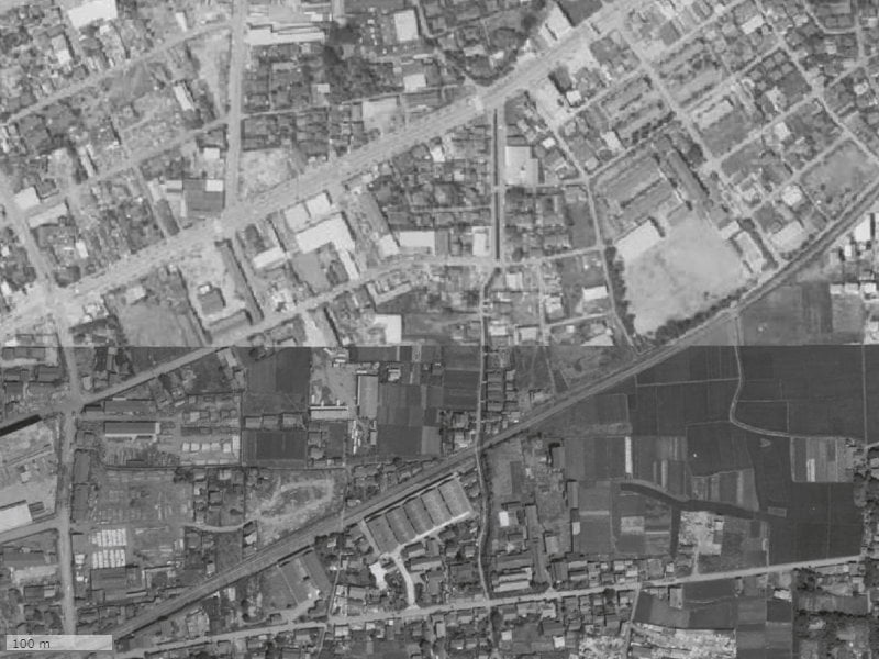 【1961～1969年度撮影】昔のフローレンス九品寺グランドアークの場所・周辺環境