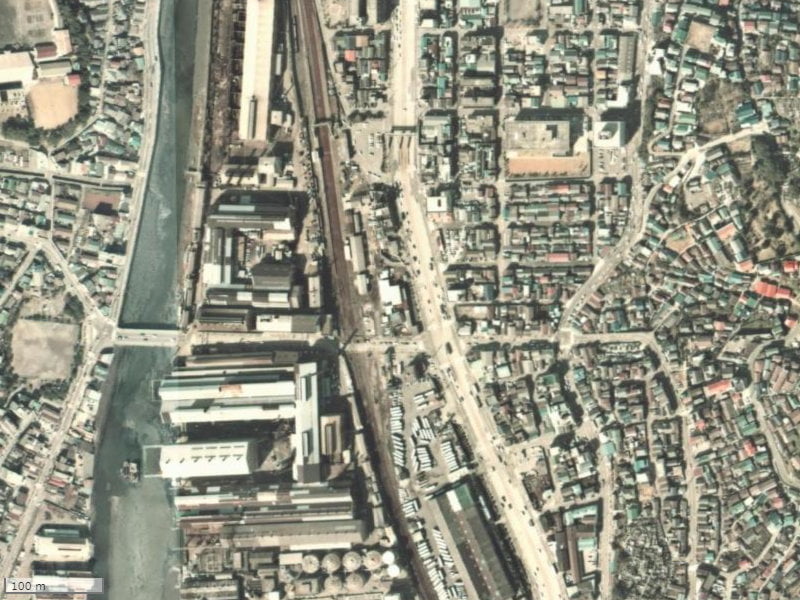 【1974~1978年度撮影】昔のビバシティ浦上ステーションスクエアの場所・周辺環境