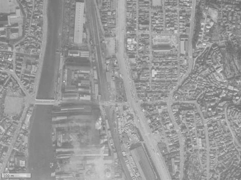 【1961～1969年度撮影】昔のビバシティ浦上ステーションスクエアの場所・周辺環境