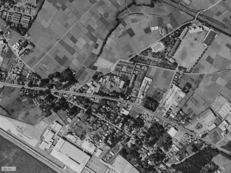 【1961～1969年度撮影】昔のザ・パークハウス和光市の場所・周辺環境