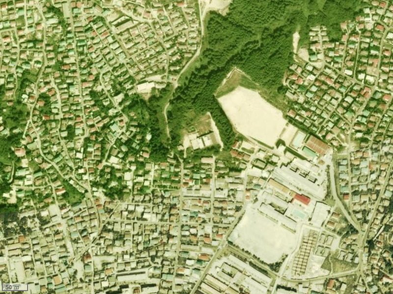 【1974~1978年度撮影】昔のアップス台原森林公園の場所・周辺環境