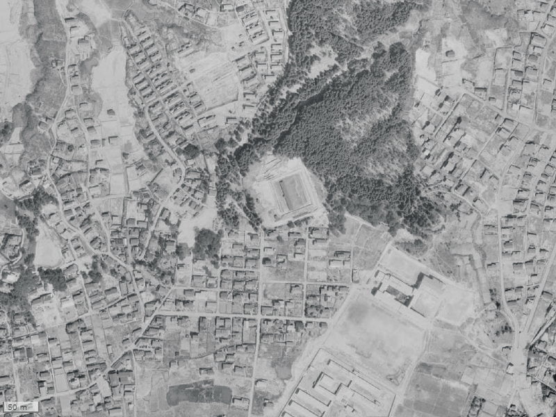 【1961~1969年度撮影】昔のアップス台原森林公園の場所・周辺環境