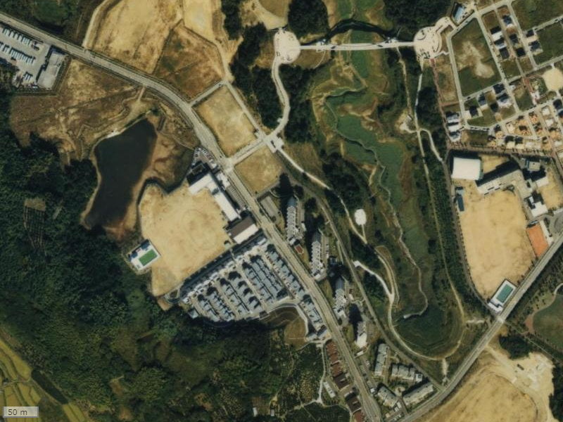 【1984~1986年度撮影】昔の光明台ハイタウンの場所・周辺環境