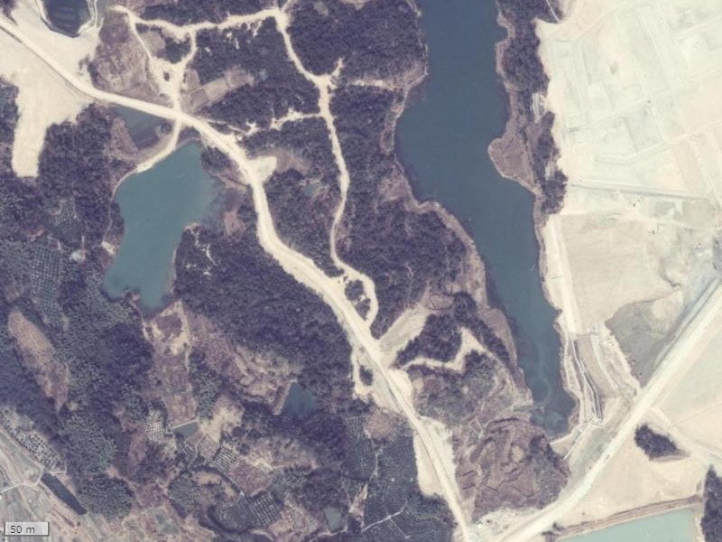 【1974~1978年度撮影】昔の光明台ハイタウンの場所・周辺環境