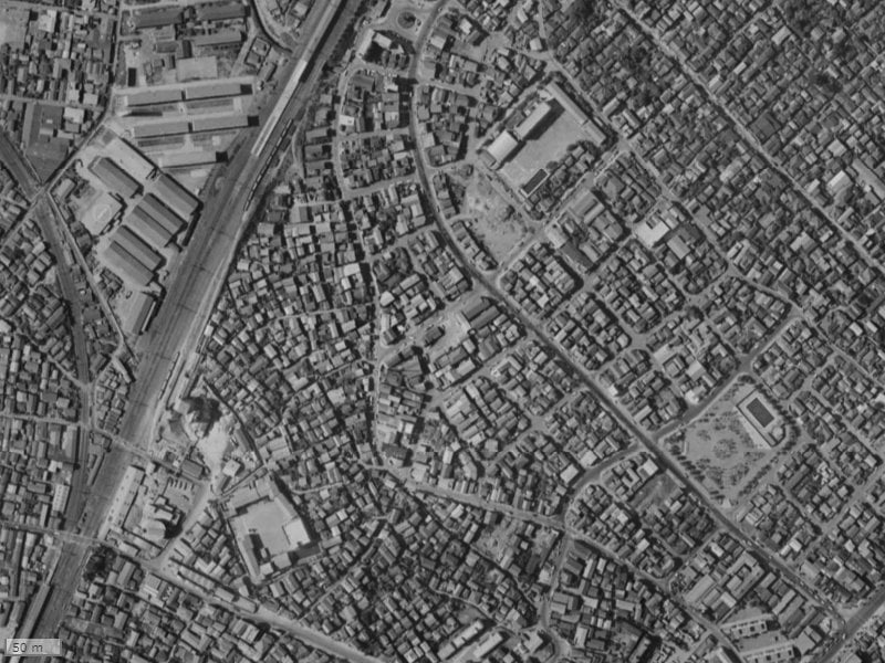 【1961～1969年度撮影】昔のシティインデックス板橋の場所・周辺環境