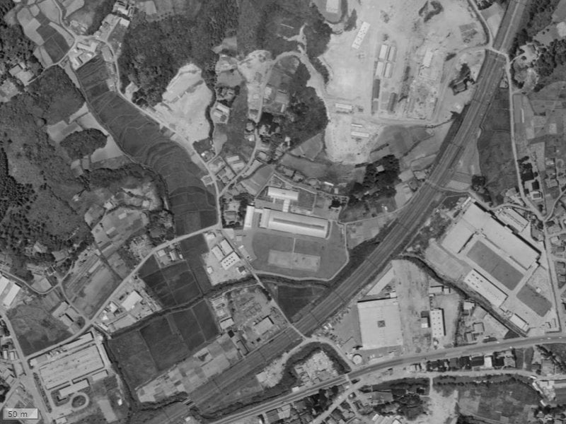 【1961～1969年度撮影】昔のヴェレーナ東戸塚2の場所・周辺環境