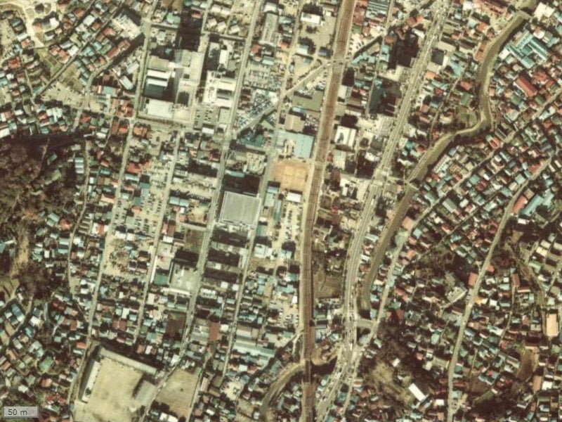 【1974～1978年度撮影】昔のプライムパークス上大岡ザ・レジデンスの場所・周辺環境