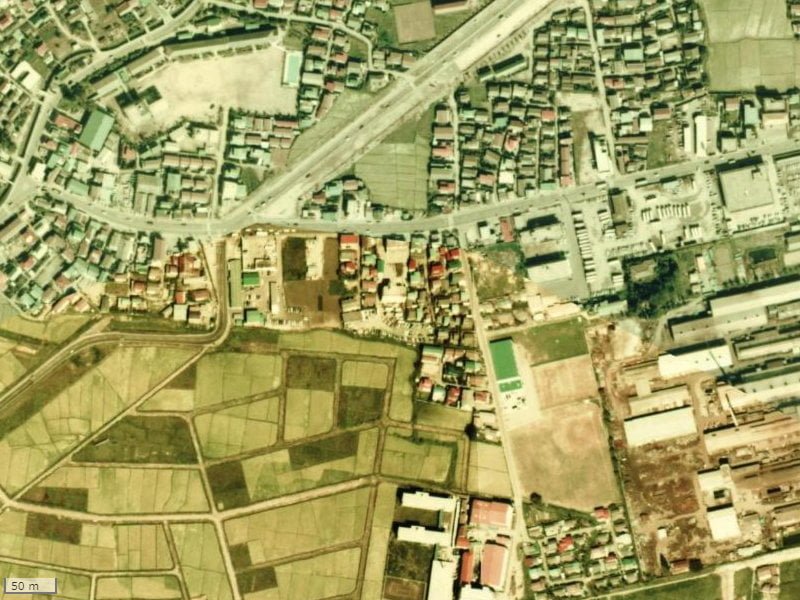 【1974~1978年度撮影】昔のシティハウス長町南モールサイドガーデン壱番館の場所・周辺環境