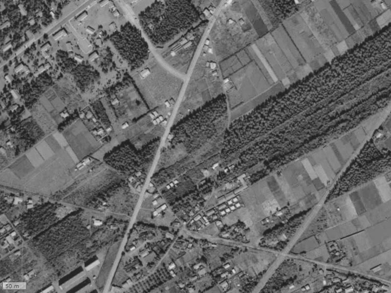 【1961～1969年度撮影】昔の相模大野パークハウスの場所・周辺環境