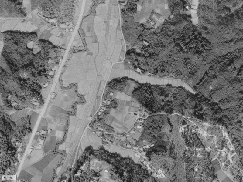 【1961～1969年度撮影】昔のザ・パークハウス上麻生の場所・周辺環境