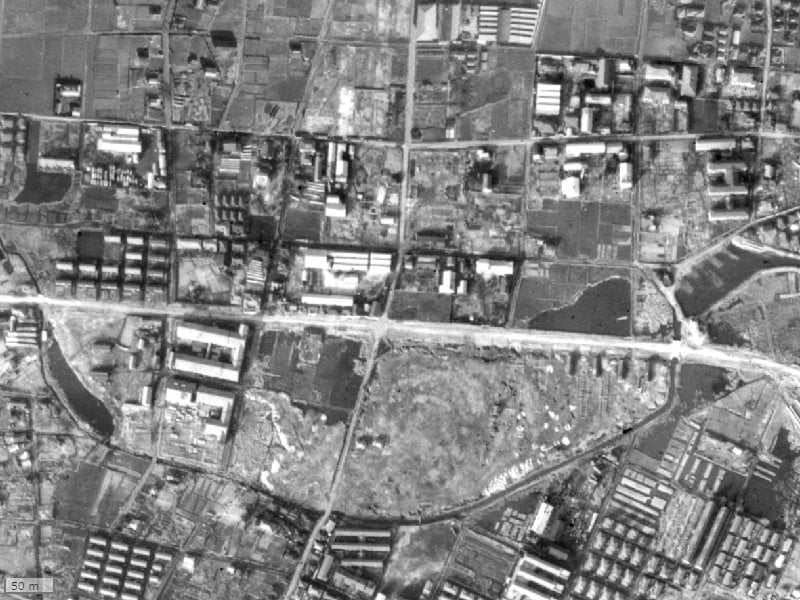 【1945～1950年度撮影】昔のエレンシア川崎藤崎 壱番館の場所・周辺環境