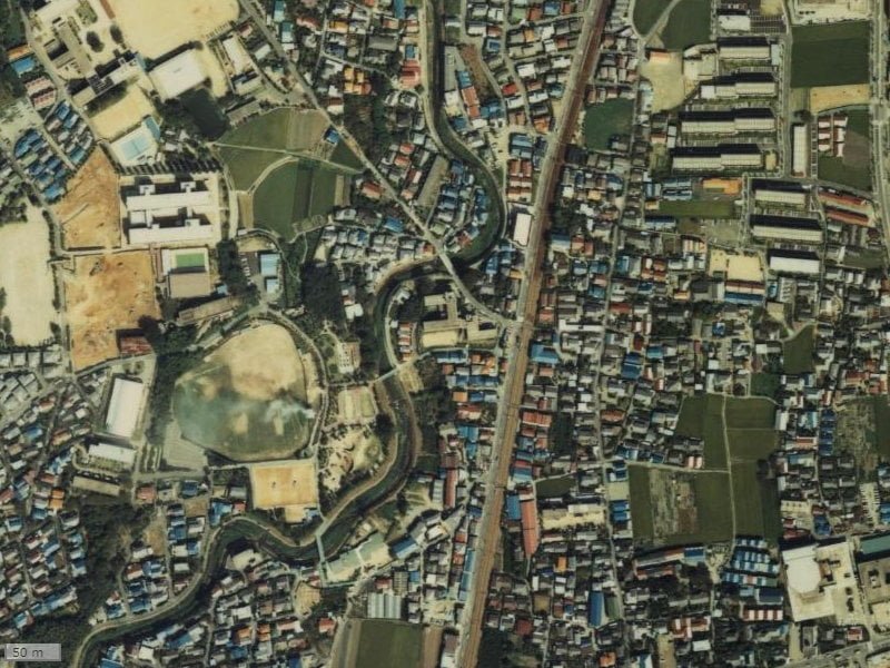 【1979~1983年度撮影】昔のグランノア箕面の場所・周辺環境