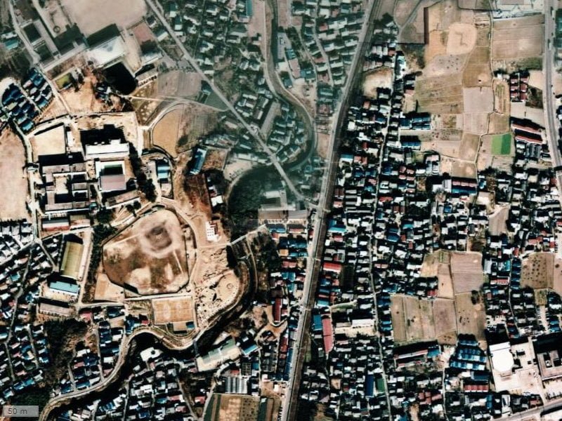 【1974~1978年度撮影】昔のグランノア箕面の場所・周辺環境